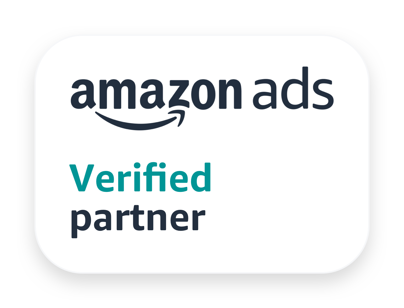 Amazon Ads 认证合作伙伴徽章